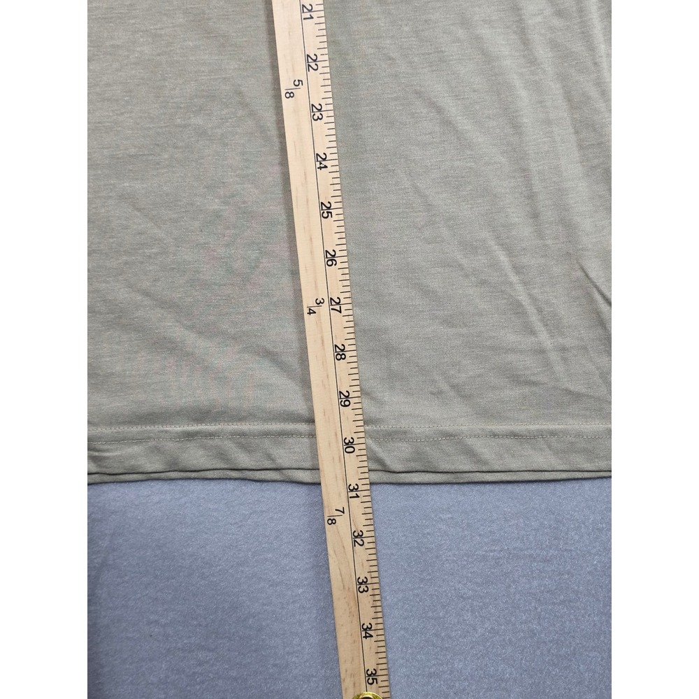 US Army Mens 2XL Tan Lightweight Hoodie Long Sleeve Camo Tape Logo Shirt NWT - Picture 6 of 7